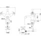 Burlington Anglesey Mono Regent Bidet Mixer Tap With Pop Up Waste - Image 3