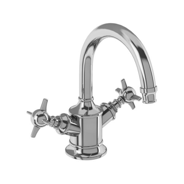 Burlington Anglesey 3 TH Basin Mixer Tap With Pop Up Waste