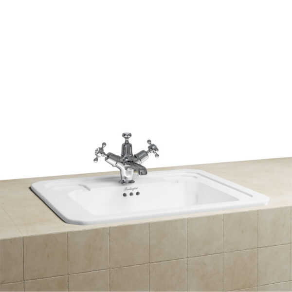 Burlington Vanity Basin - 540mm Wide - White