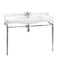 Burlington Edwardian Basin With Washstand - 1200mm Wide - 1 TH - White