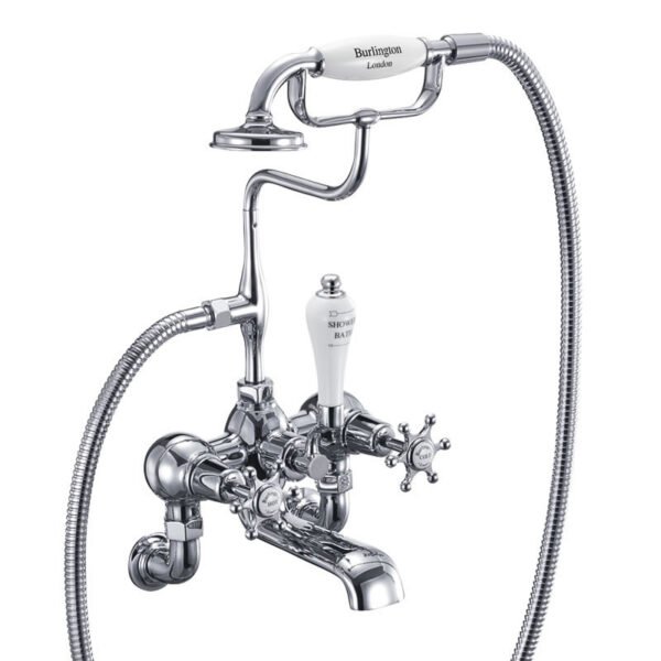 Burlington Birkenhead Wall Mounted Bath Shower Mixer Tap