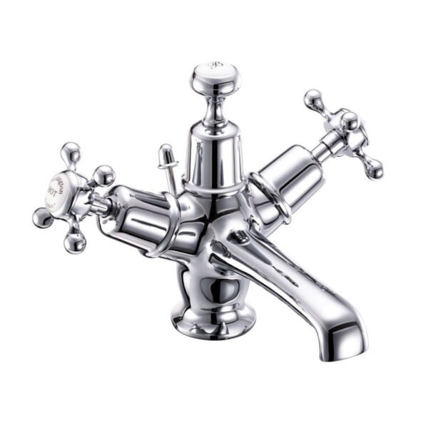 Burlington Anglesey 3 TH Basin Mixer Tap With Pop Up Waste