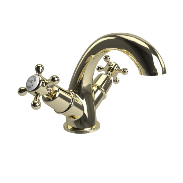 Burlington Claremont Quarter Turn Mono Basin Mixer Tap