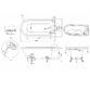 Burlington Hampton Single Ended Bath With Bath Feet - 1500mm x 750mm - Gloss White - Image 8