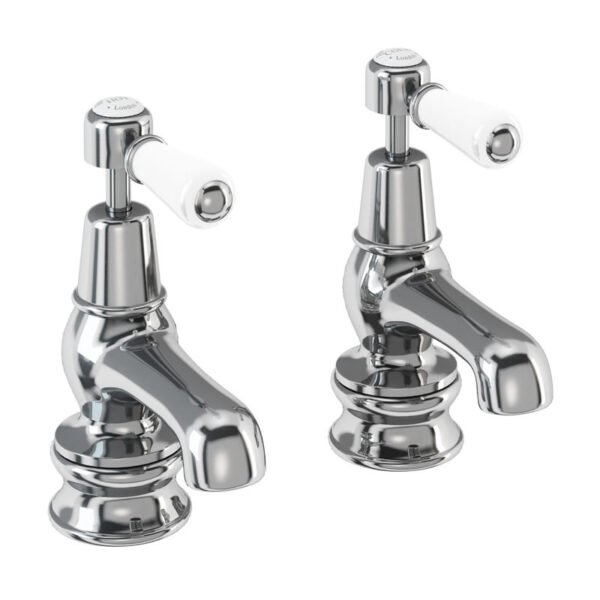Burlington Kensington Quarter Turn Regent Basin Pillar Taps