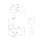 Burlington Low Level Toilet With Cistern And Flush Pipe kit - Gloss White - Image 2