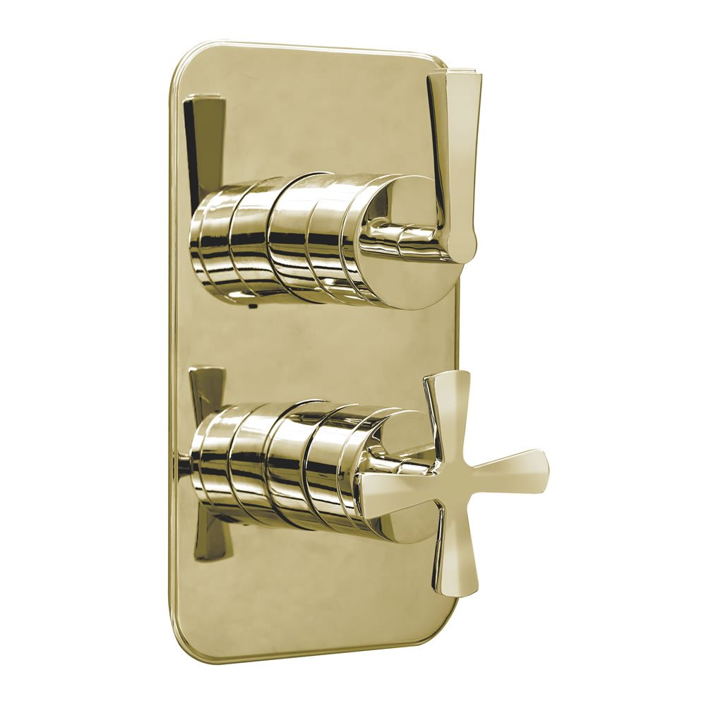 Burlington Riviera Concealed Shower Valve With Diverter - Gold