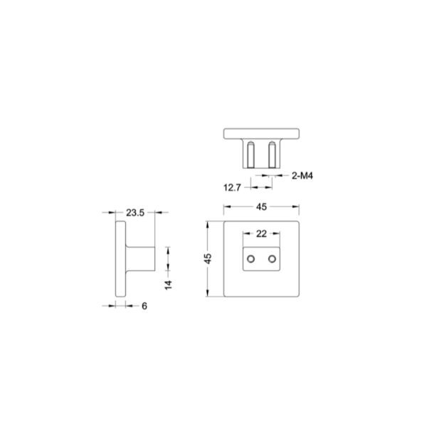Burlington Riviera Furniture Handle - Image 2