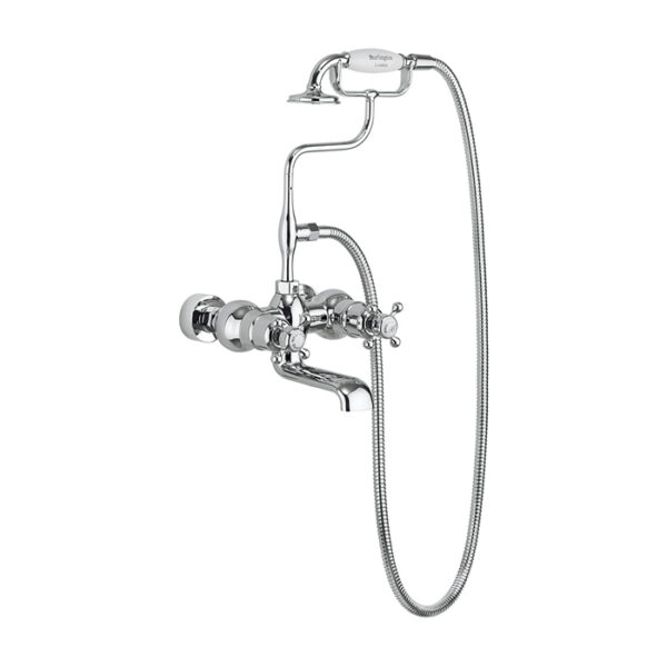 Burlington Wall Mounted Bath Shower Mixer Tap