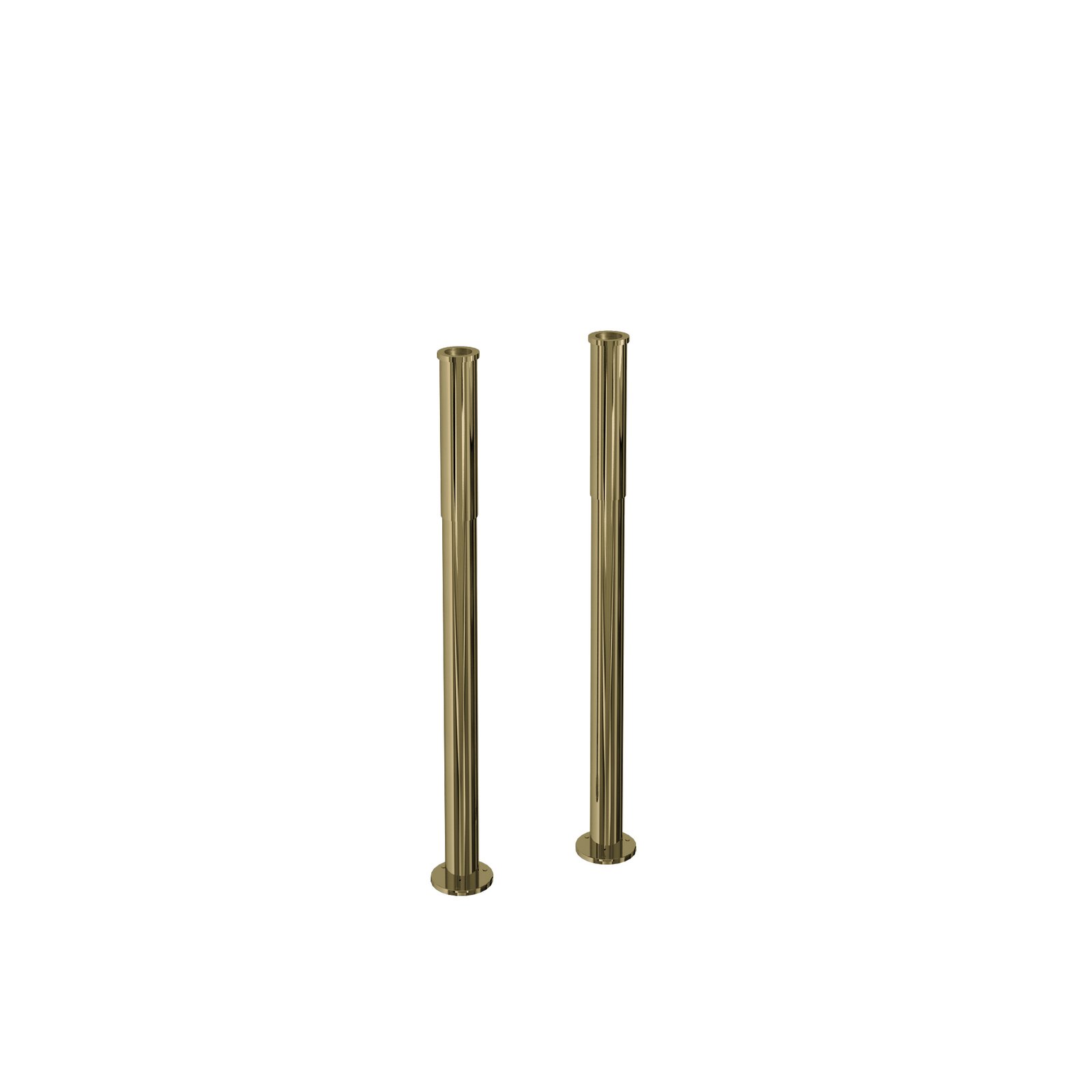 Burlington Decorative Pipe Shrouds Pair - Gold