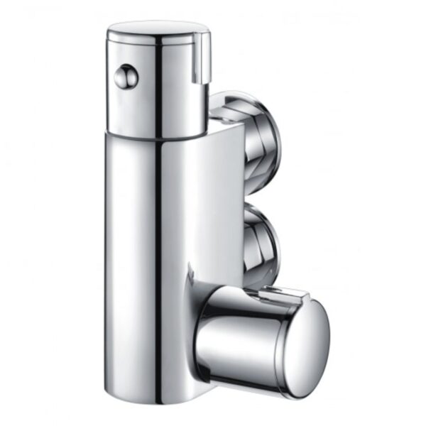 JTP Vertical Thermostatic Exposed Shower Valve Chrome