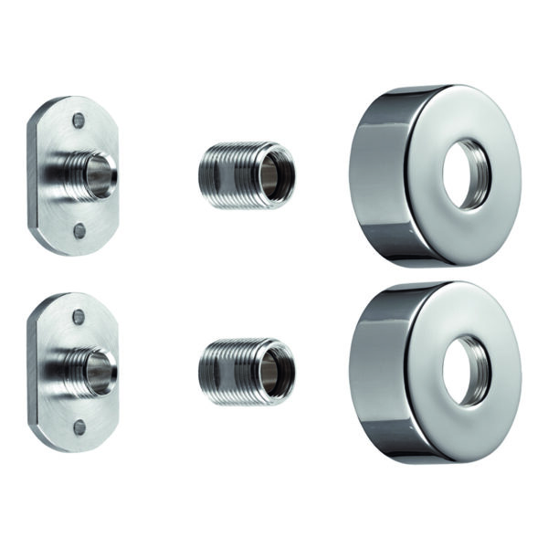 JTP Front Fixing Brackets Chrome