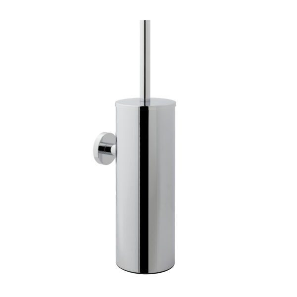 JTP Florence Wall Mounted Toilet Brush Holder Chrome