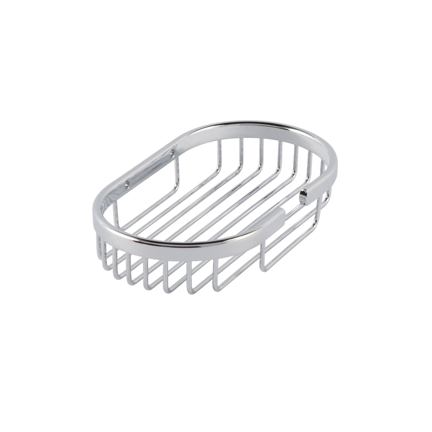 JTP Round Corner Shelf Basket 200mm Wide Chrome