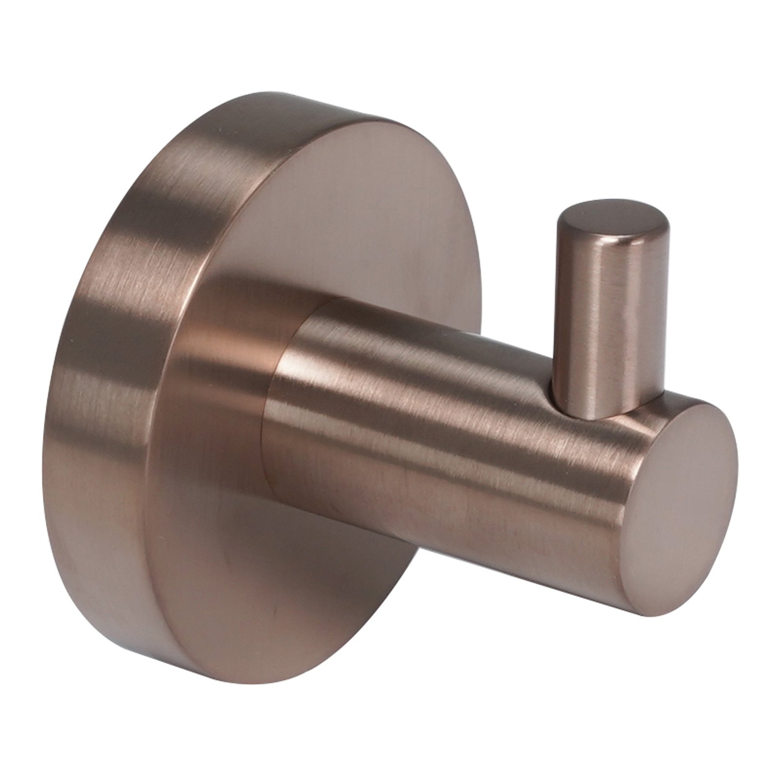 JTP Vos Wall Mounted Robe Hook – Various Colour - Brushed Bronze