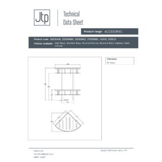 JTP Vos Corner Twin Basket - Various Colour - Image 2
