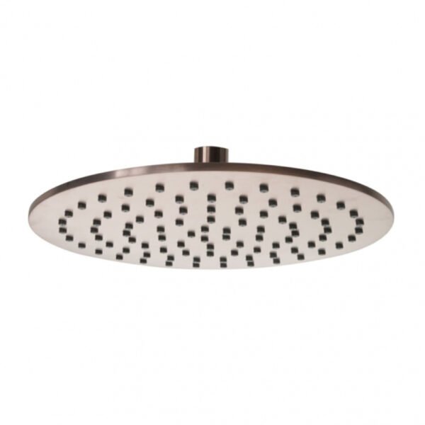 JTP Vos Round Fixed Shower Head 250mm Diameter Brushed Bronze