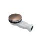 JTP Vos Slim Shower Waste - Various Colour