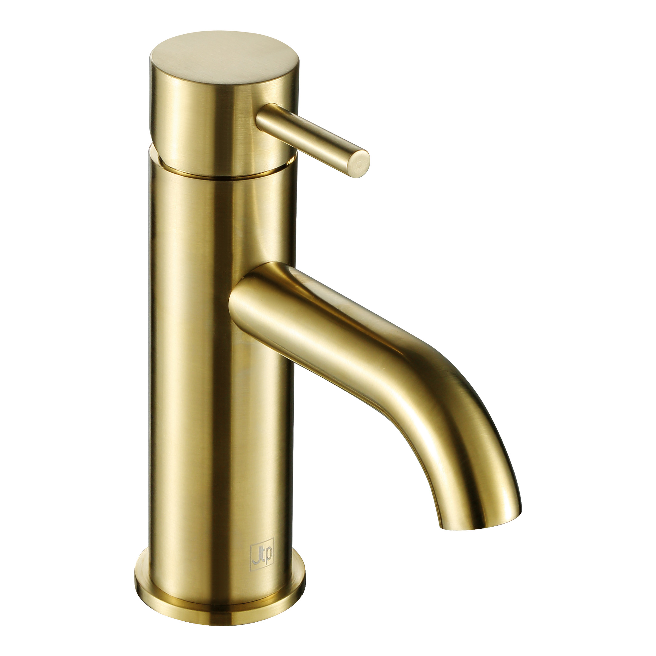 JTP Vos Single Lever Basin Mixer Tap – Various Colour - Brushed Brass