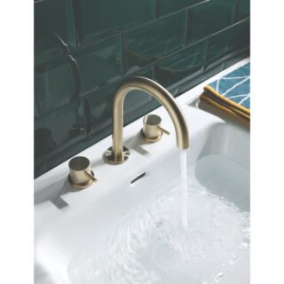 JTP Vos 3 Hole Deck Mounted Basin Mixer Tap - Various Colour - Image 4