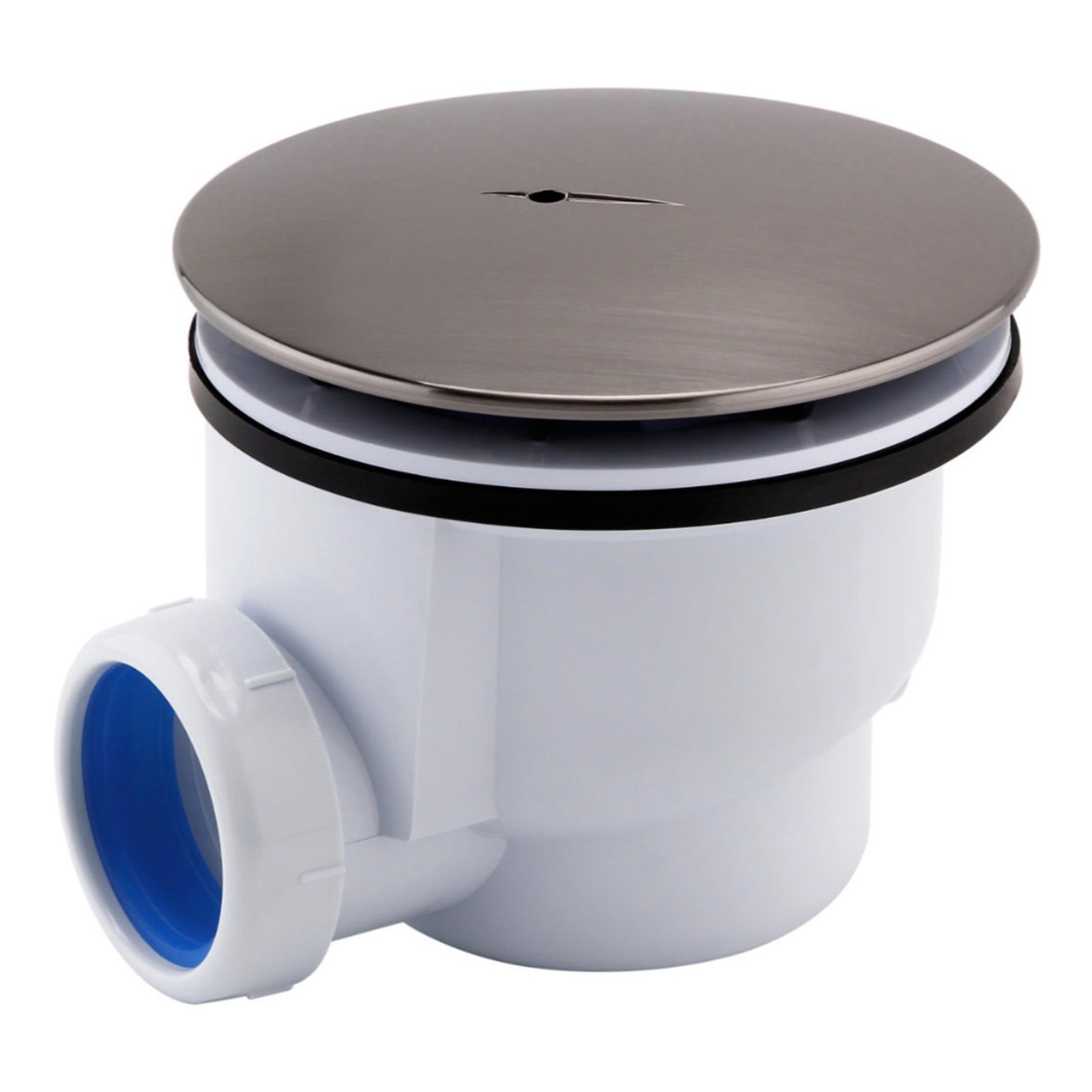 JTP Vos Shower Waste – Various Colour - Brushed Black