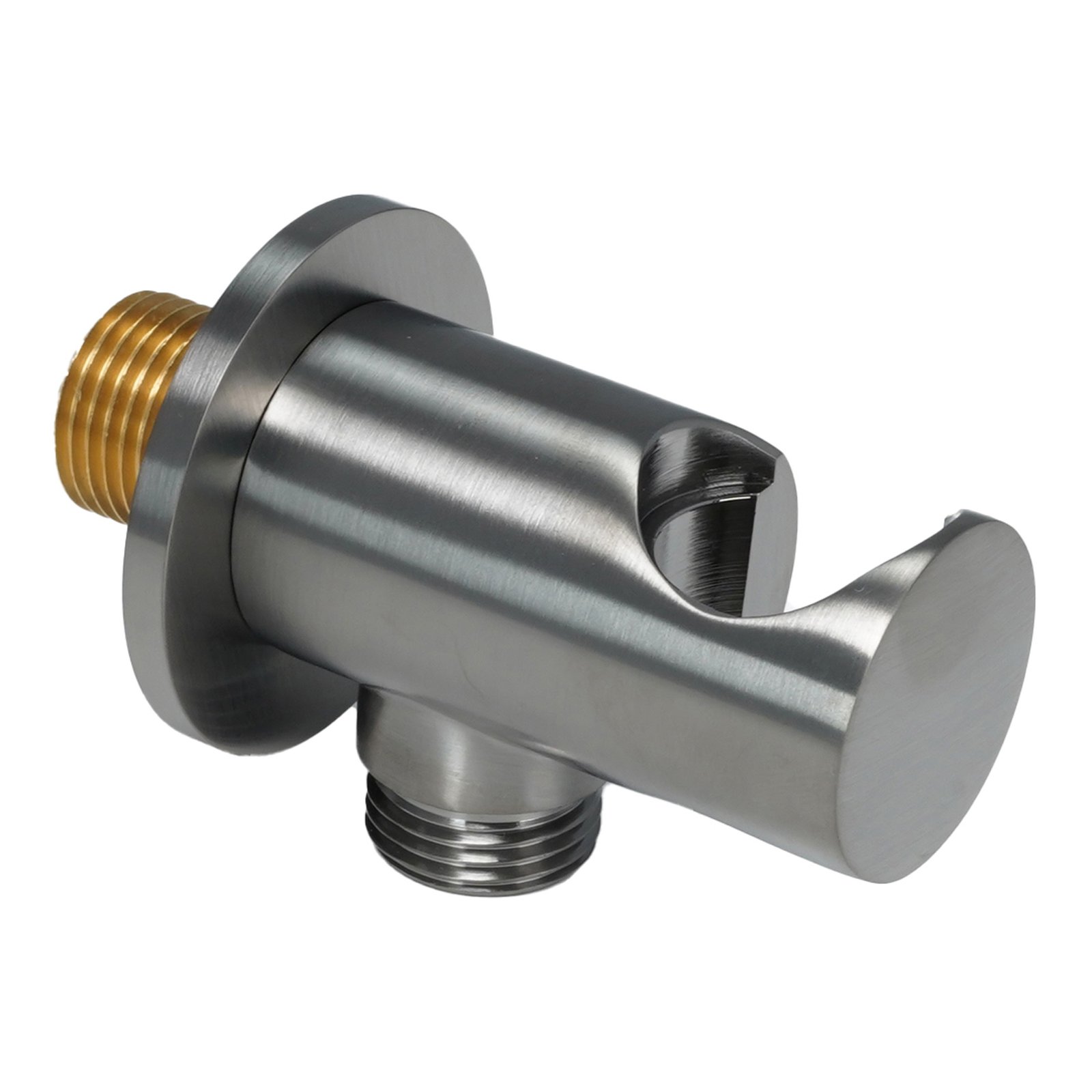 JTP Vos Water Outlet Elbow – Various Colour - Brushed Black