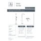 JTP Vos 3 Outlets Thermostatic Bar Valve With Adjustable Riser And Multifunction Shower Handle - Various Colour - Image 2
