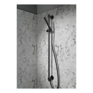 JTP Vos Slide Rail With Single Function Hand Shower And Shower Hose - Various Colour - Image 3