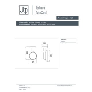 JTP Vos Soap Dish - Various Colour - Image 2