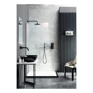 JTP Vos Round Fixed Shower Head - Various Colour/Diameter - Image 5