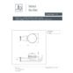 JTP Vos Slim Shower Waste - Various Colour - Image 2