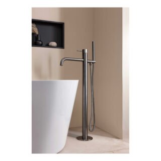 JTP Vos Floor Standing Bath Shower Mixer Tap With Kit - Various Colour - Image 5
