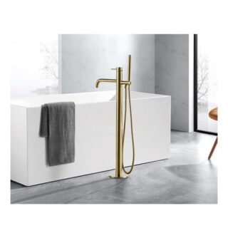 JTP Vos Floor Standing Bath Shower Mixer Tap With Kit - Various Colour - Image 6