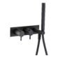 JTP Vos 2 Outlets Thermostatic Concealed Shower Valve With Attached Handset - Various Colour