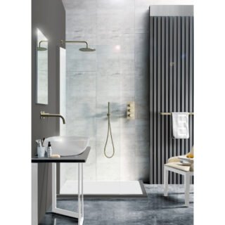 JTP Vos 2 Outlet 3 Handle Thermostatic Concealed Shower Valve - Various Colour - Image 3