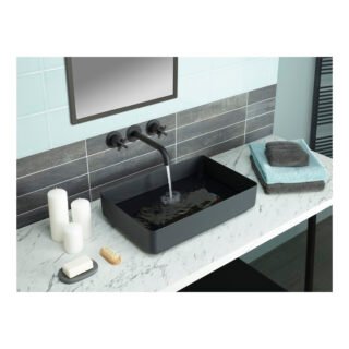JTP Vos Rectangular Counter Top Basin - 526mm Wide - Various Colour - Image 3