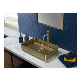 JTP Vos Rectangular Counter Top Basin - 526mm Wide - Various Colour - Image 4