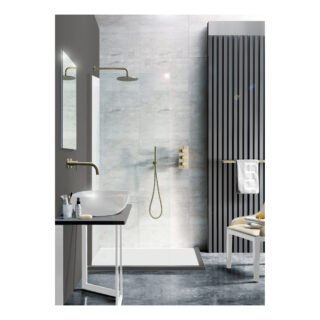 JTP Vos Round Water Outlet With Holder, Hose And Slim Handshower - Various Colour - Image 3