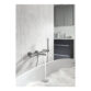 JTP Hugo Thermostatic Bath Shower Mixer Tap Without Kit Chrome - Image 3