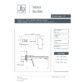 JTP Hix Wall Mounted Basin Mixer Tap - Various Colour - Image 2