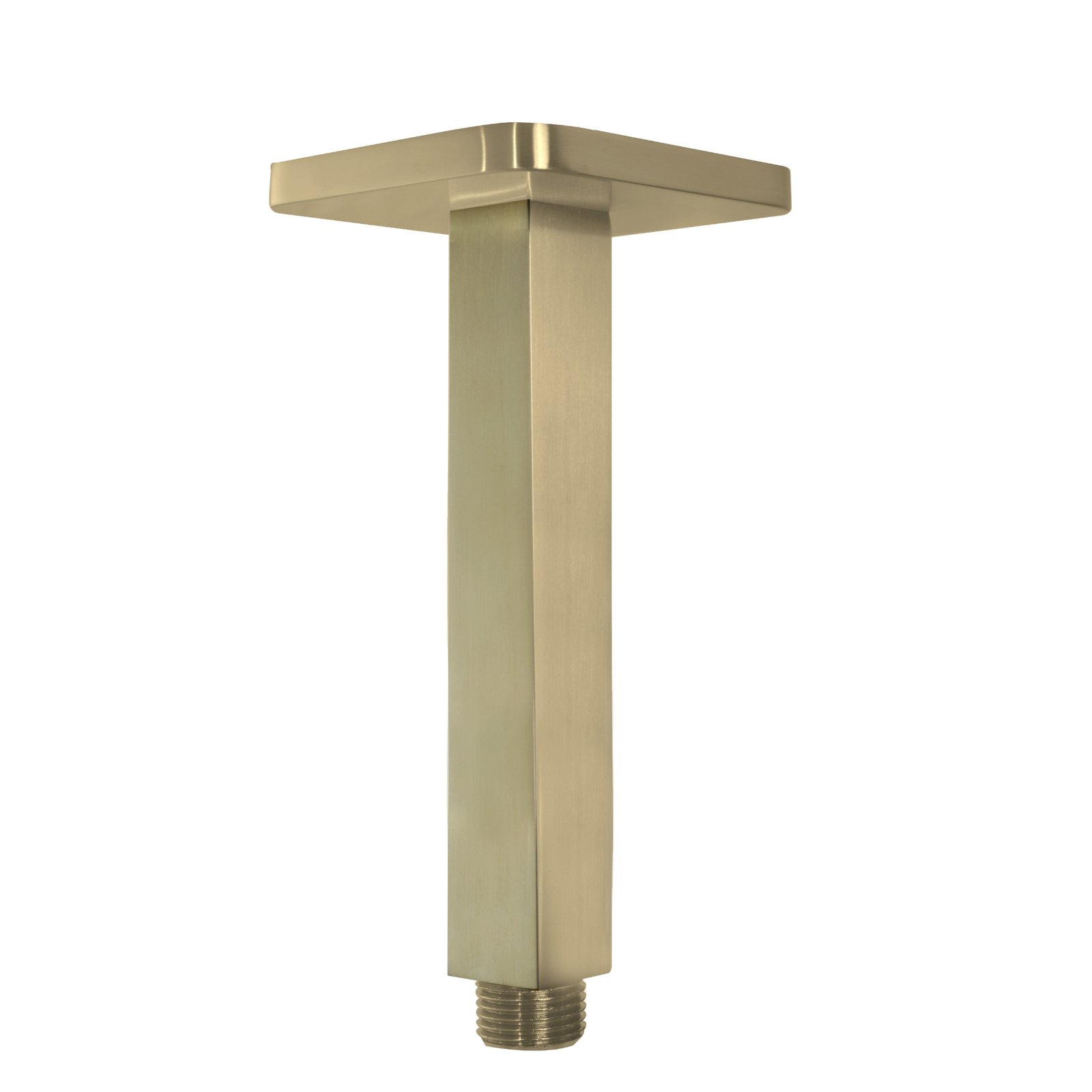 JTP Hix Ceiling Mounted Shower Arm – 150mm Long – Various Colour - Brushed Brass