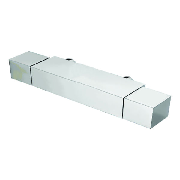 JTP Square Thermostatic Bar Valve Chrome