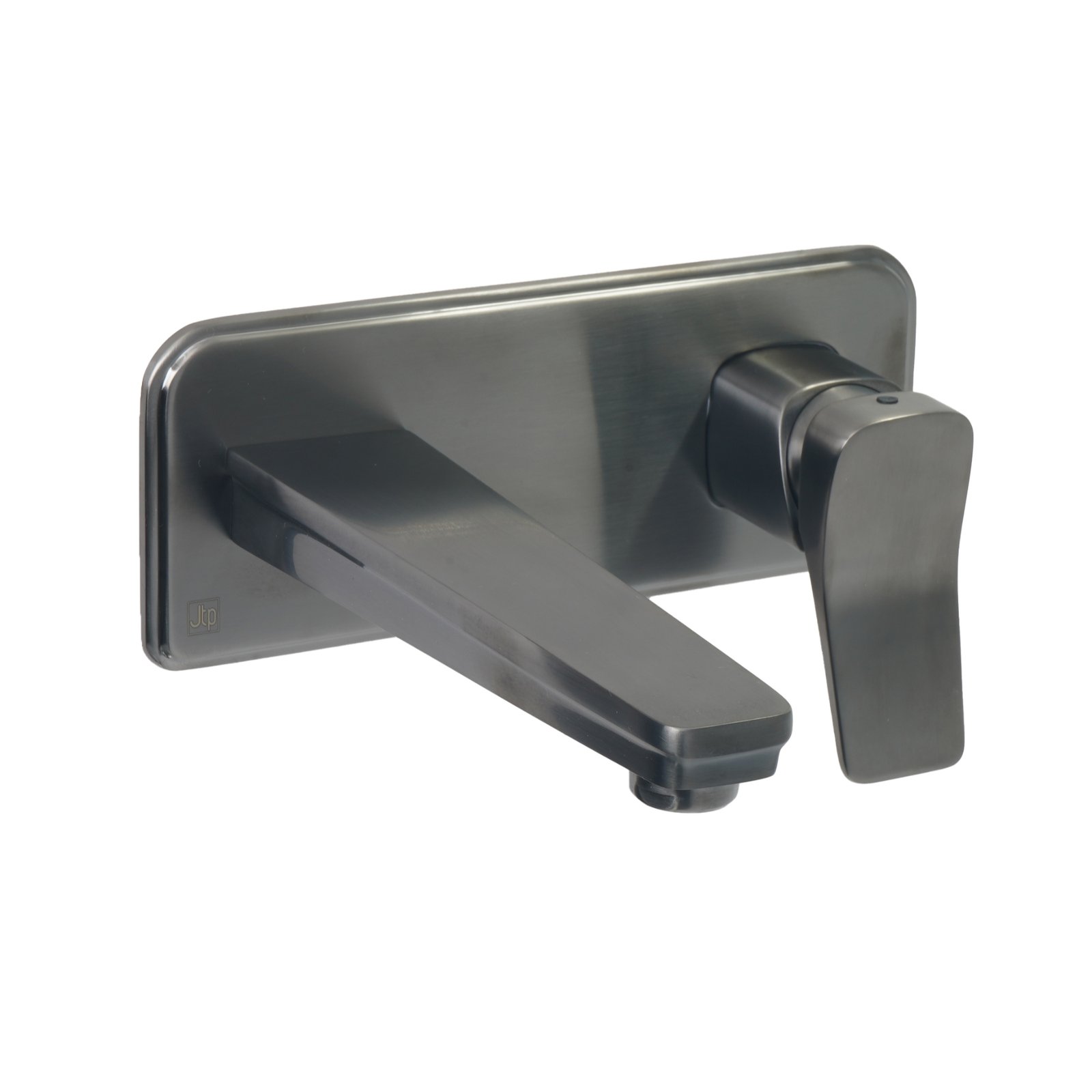 JTP Hix Wall Mounted Basin Mixer Tap – Various Colour - Brushed Black
