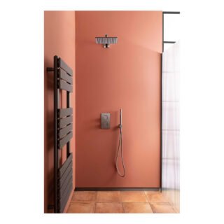 JTP Hix 2 Outlet 2 Handle Vertical Thermostatic Concealed Shower Valve - Various Colour - Image 5