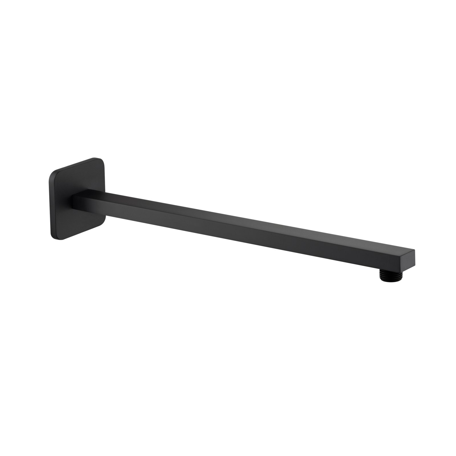 JTP Hix Wall Mounted Shower Arm – 390mm Long – Various Colour - Matt Black