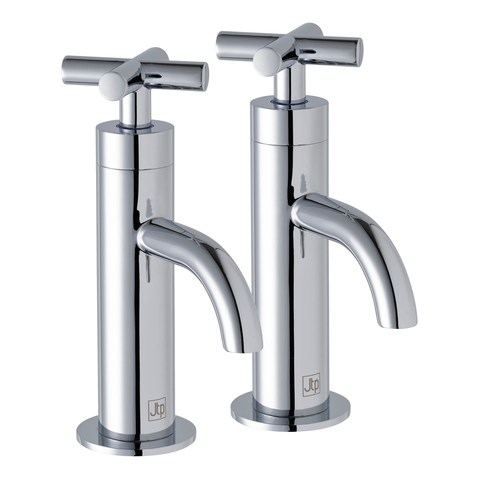 JTP Solex Basin Taps Pair Chrome