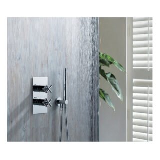 JTP Solex 1 Outlet Thermostatic Concealed Shower Valve - Various Colour - Image 4