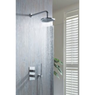 JTP Solex 2 Outlet Thermostatic Concealed Shower Valve - Various Colour - Image 3