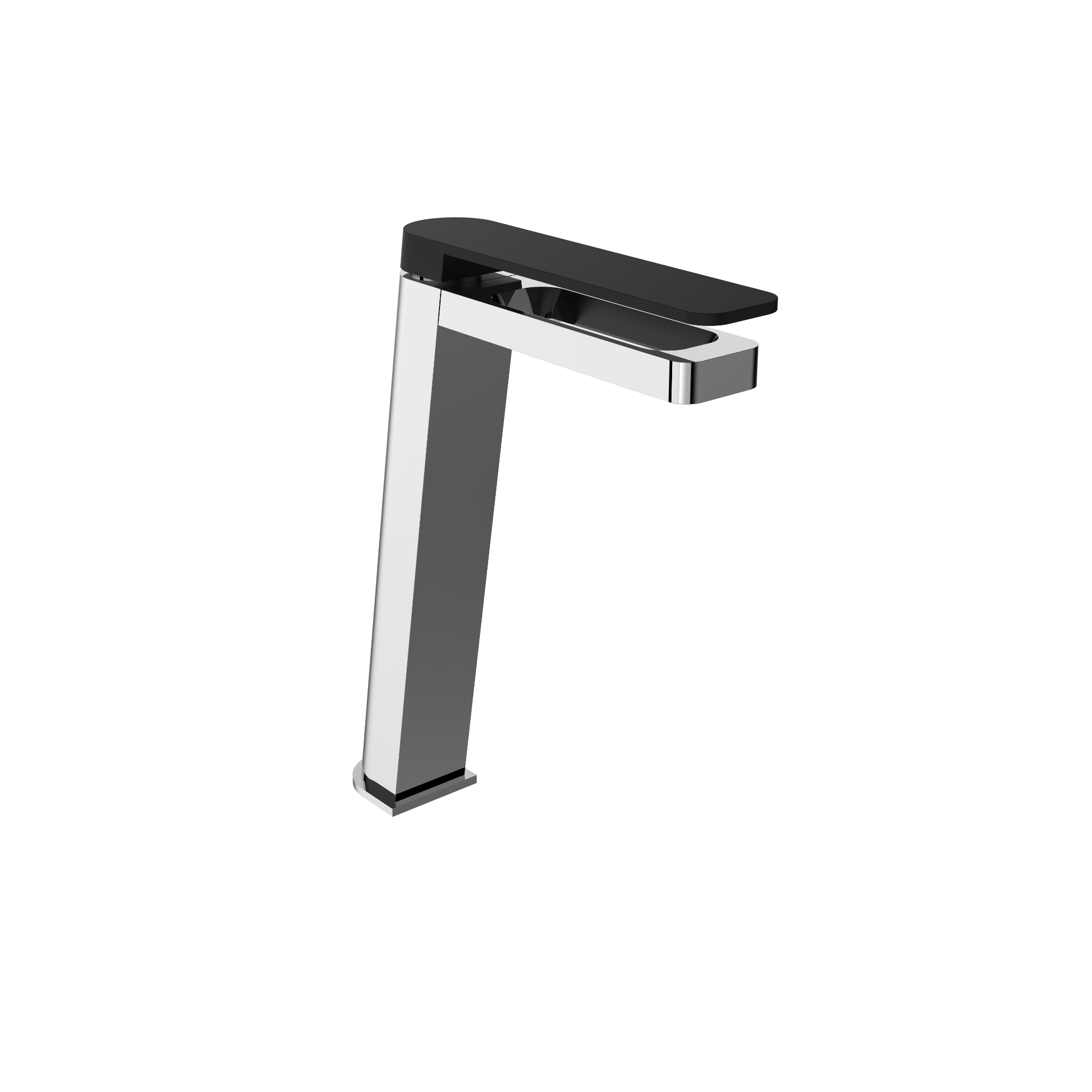 JTP Axel Tall Basin Mixer Tap – Various Colour - Chrome/Matt Black