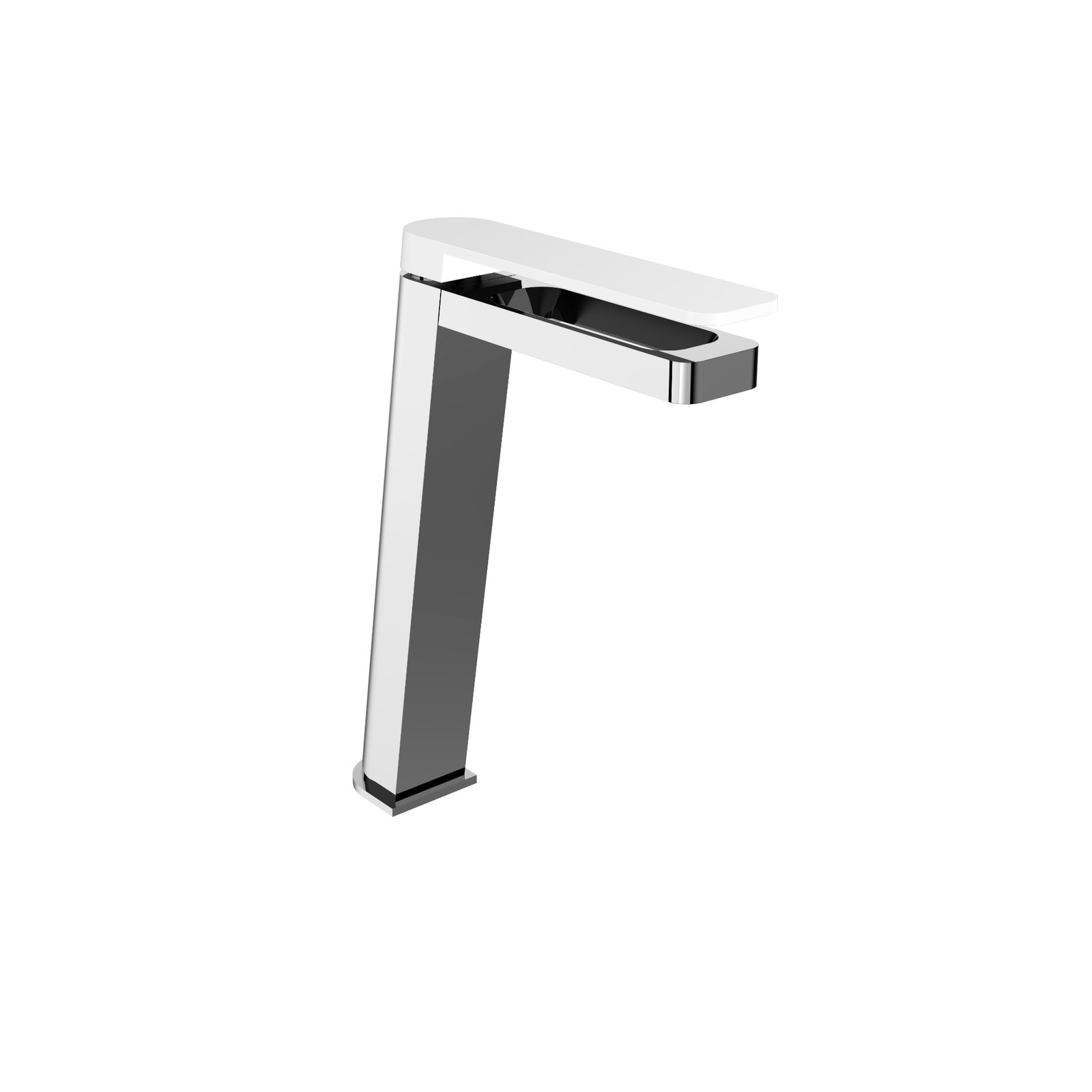 JTP Axel Tall Basin Mixer Tap – Various Colour - Chrome/Matt White